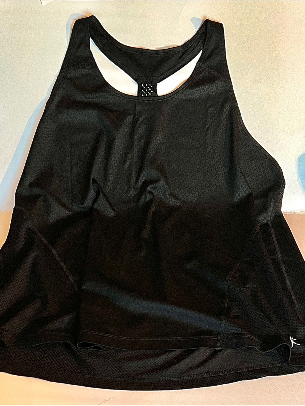 Black Racerback Sports Tank